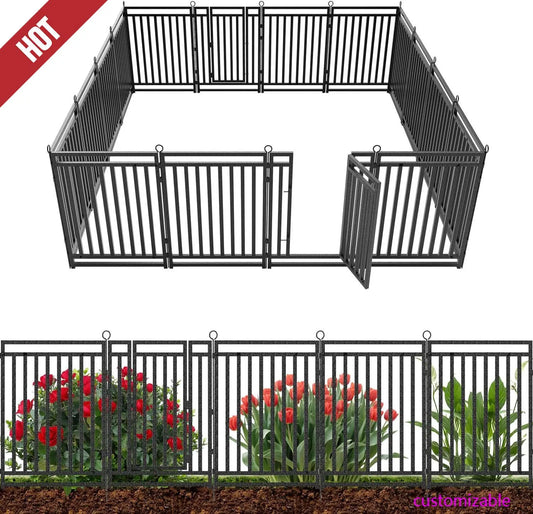 New Decorative Metal Garden Fence