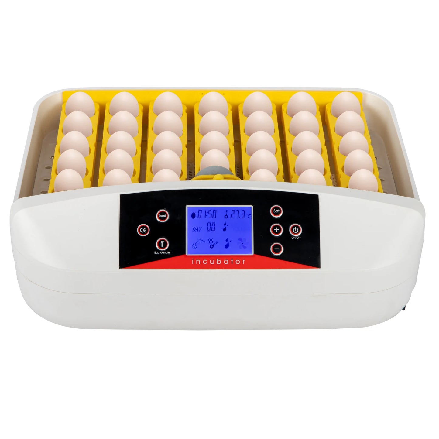 42-Egg  Automatic Poultry Incubator With Egg Candler