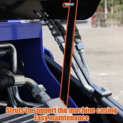 Hydraulic  22HP Skid Steer Loader,  Crawler