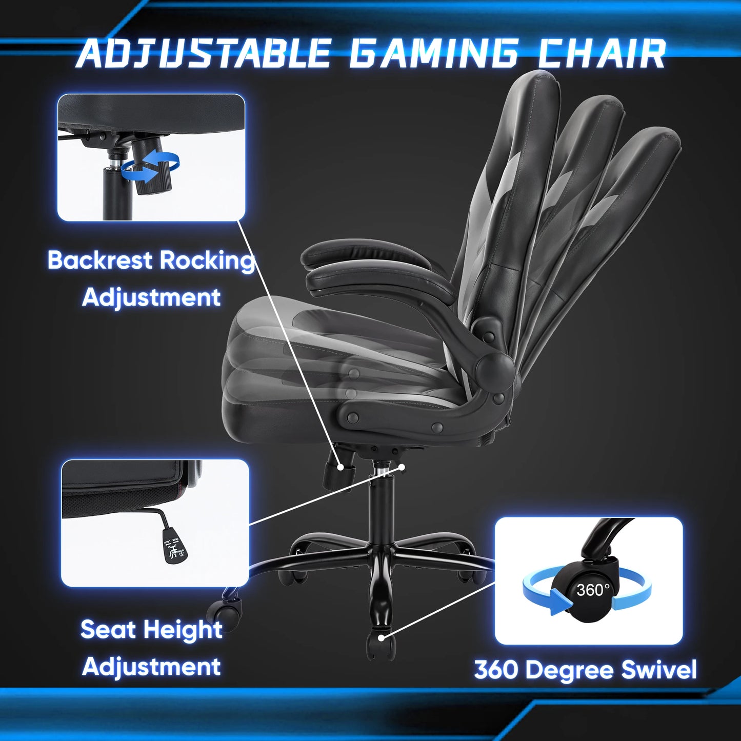 Home or Office Computer Desk Chair