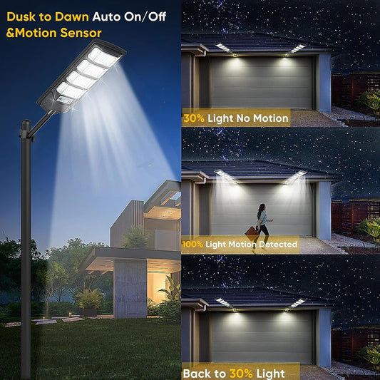 Super Bright Solar Outdoor Light, Waterproof