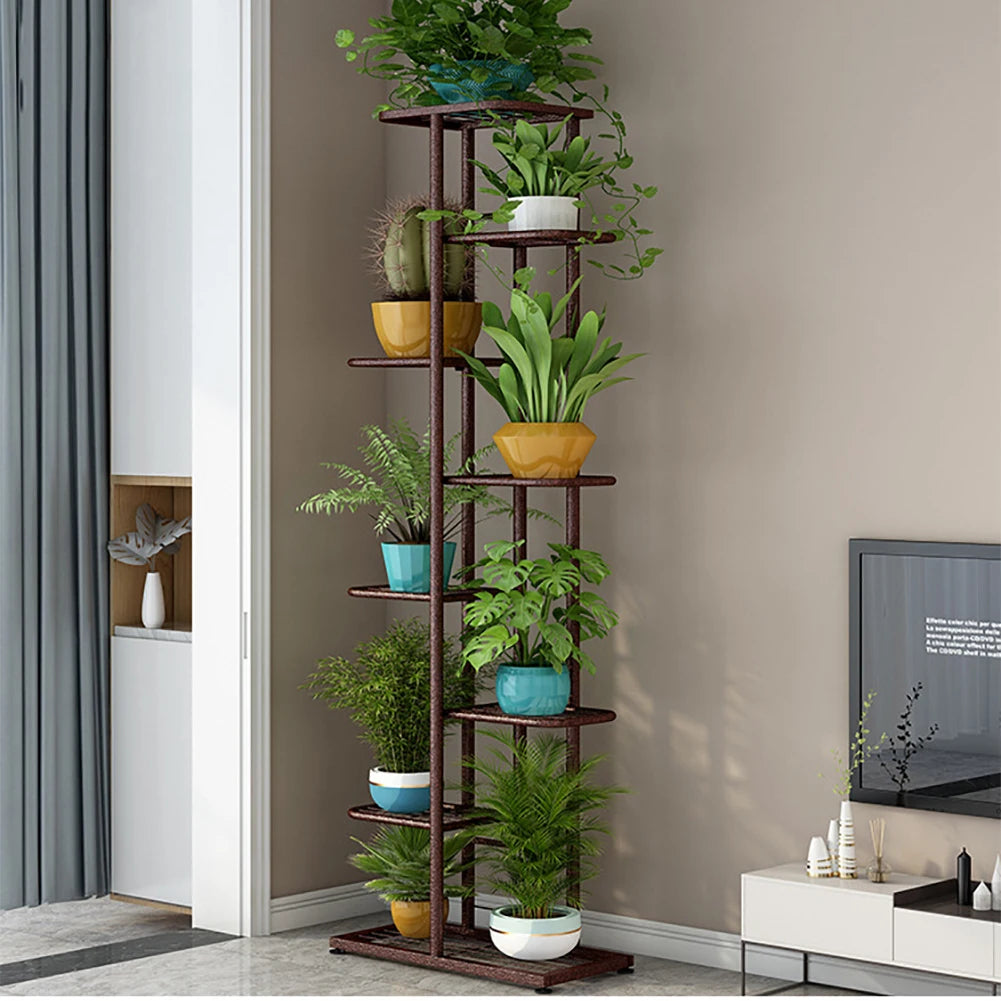 Metal 7/8shelves for Potted plants
