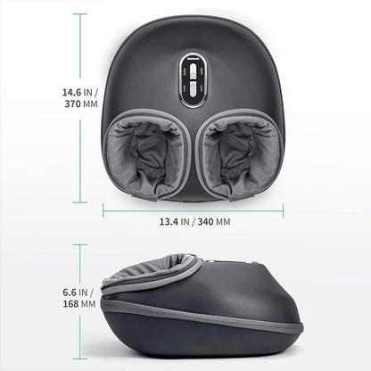 Heat therapy, Air compression Electric Foot Massager