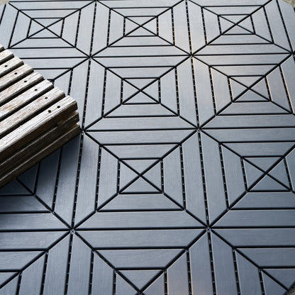 Plastic Interlocking Square Waterproof Deck Tiles
